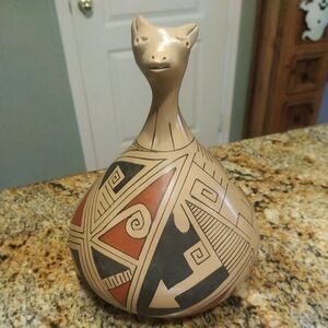 Stunning Vintage Mata Ortiz Mexico Pottery by Celia Lopez